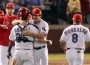 2011 World Series Game 4 -Texas Rangers v St Louis Cardinals I Rangers festeggiano la vittoria (Getty Images)