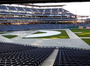 2012 Winter Classic - Stadium Build Out