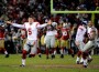 L'esultanza dei New York Giants al termine dell'incontro contro San Francisco (Getty Images)
