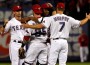 2011 World Series Game 5 - St Louis Cardinals v Texas Rangers La gioia dei giocatori texani (Getty Images)